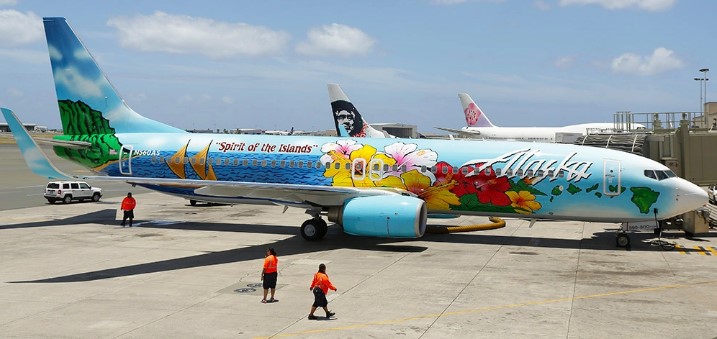 Alaska Airlines Has Commissioned A New Hawaiian Aircraft Livery