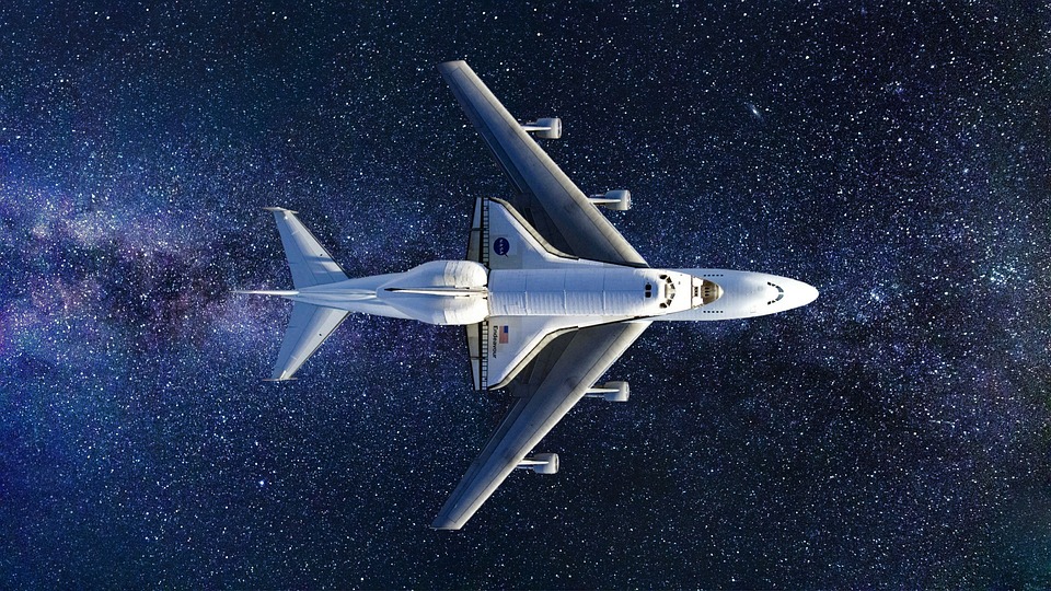 Is it possible to fly a plane in space?