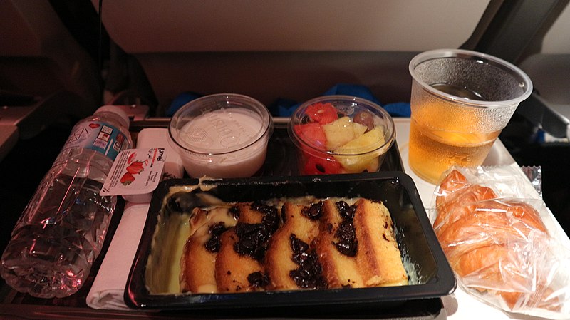 Can you reject a meal on an airplane?
