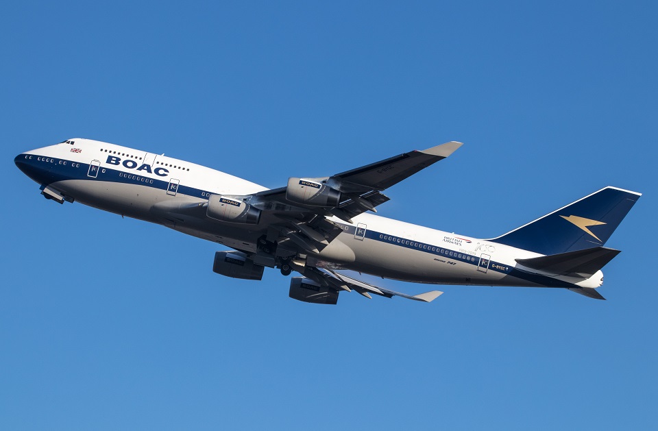 Iconic BOAC Livery on British Airways Boeing 747 to be Scrapped