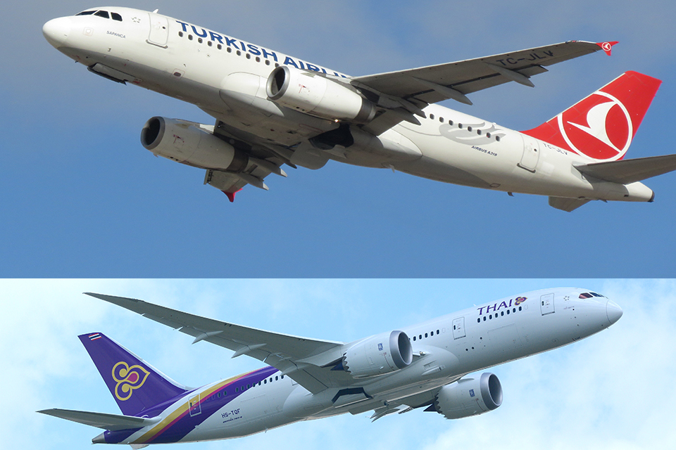 Thai Airways and Turkish Airlines agree on a major strategic partnership