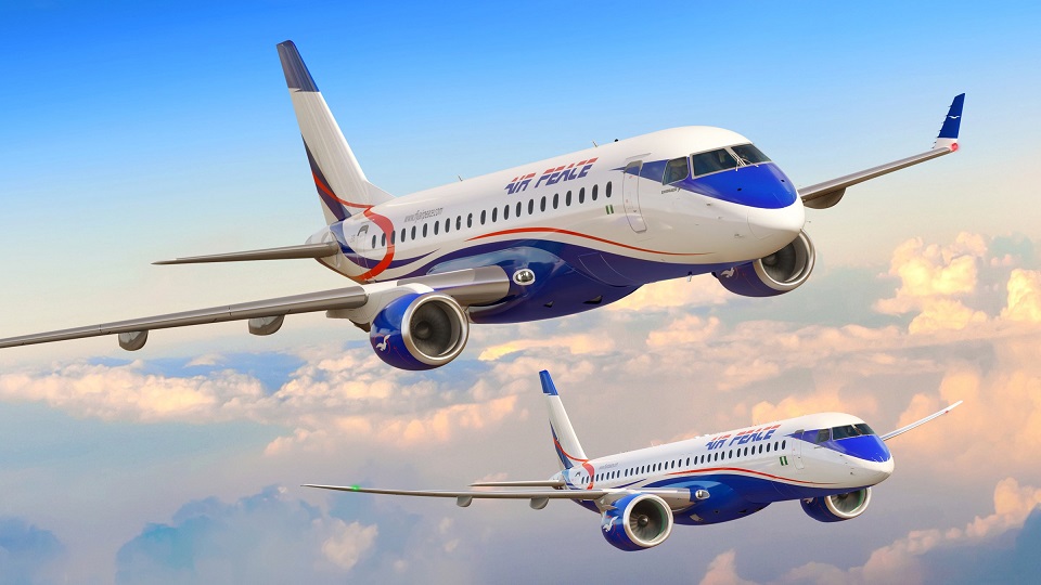 Air Peace Orders Five New Embraer E175s For US$288.3m