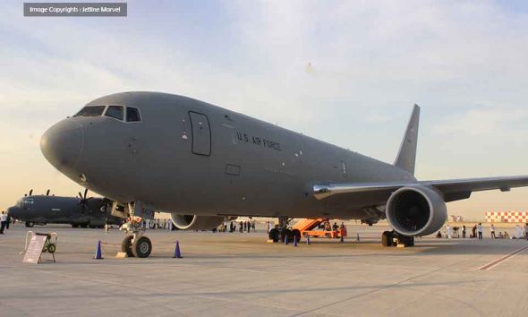 USAF KC-46A Pegasus completes first 45-hour nonstop flight around the world