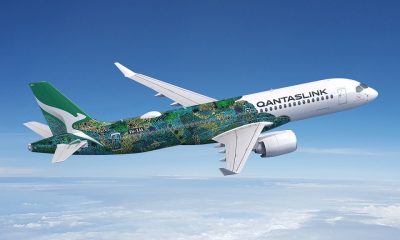 QantasLink Unveils Stunning Indigenous Livery on New A220 Aircraft