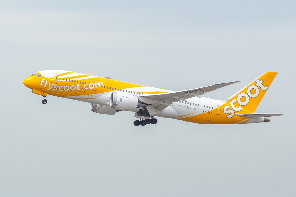 Scoot to start daily flight on Chennai-Singapore route