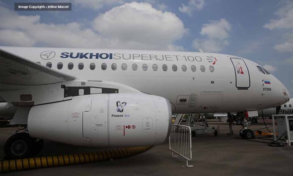 Russia’s SJ-100 Jet Completes 9-Hour Flight with Zero Foreign Components