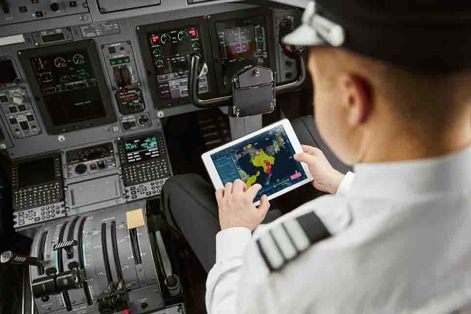 What is AvioBook, and how does it assist pilots in the cabin?
