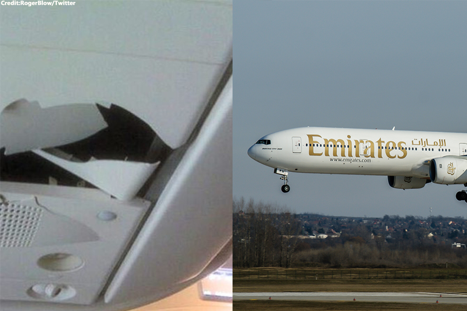 Severe turbulence on Emirates flight, 14 injured