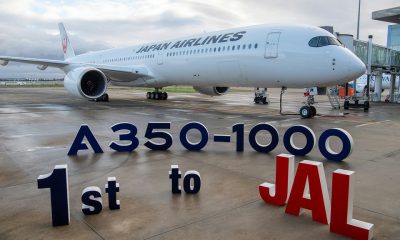 A Sneak Peek Inside Japan Airlines first A350-1000 Aircraft