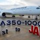 A Sneak Peek Inside Japan Airlines first A350-1000 Aircraft