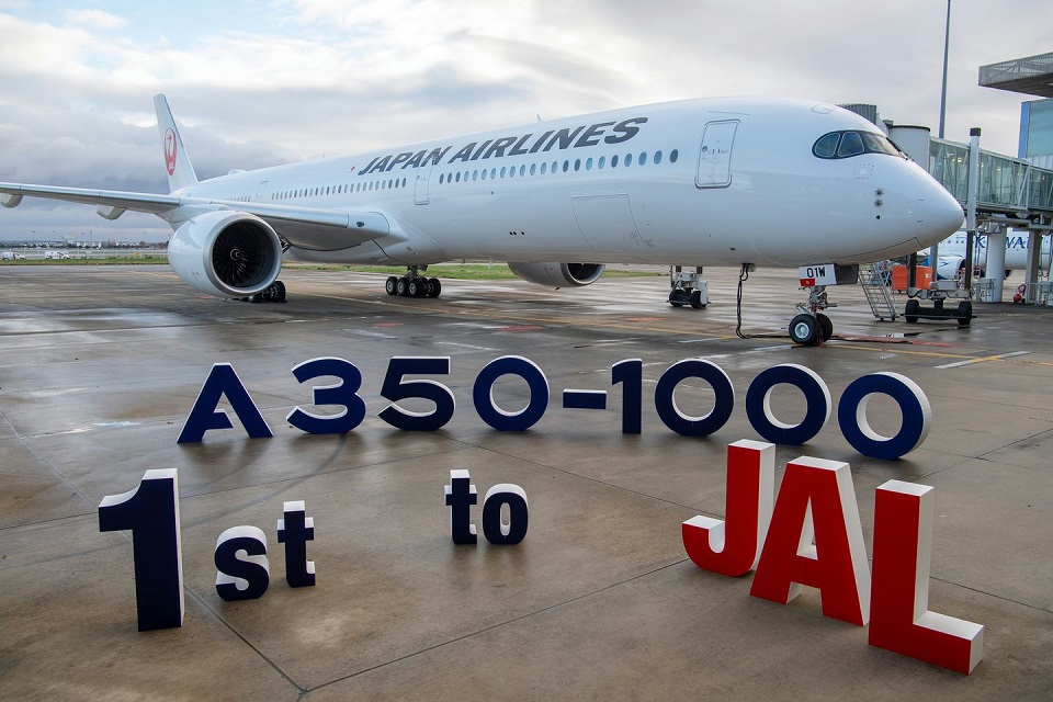 A Sneak Peek Inside Japan Airlines first A350-1000 Aircraft