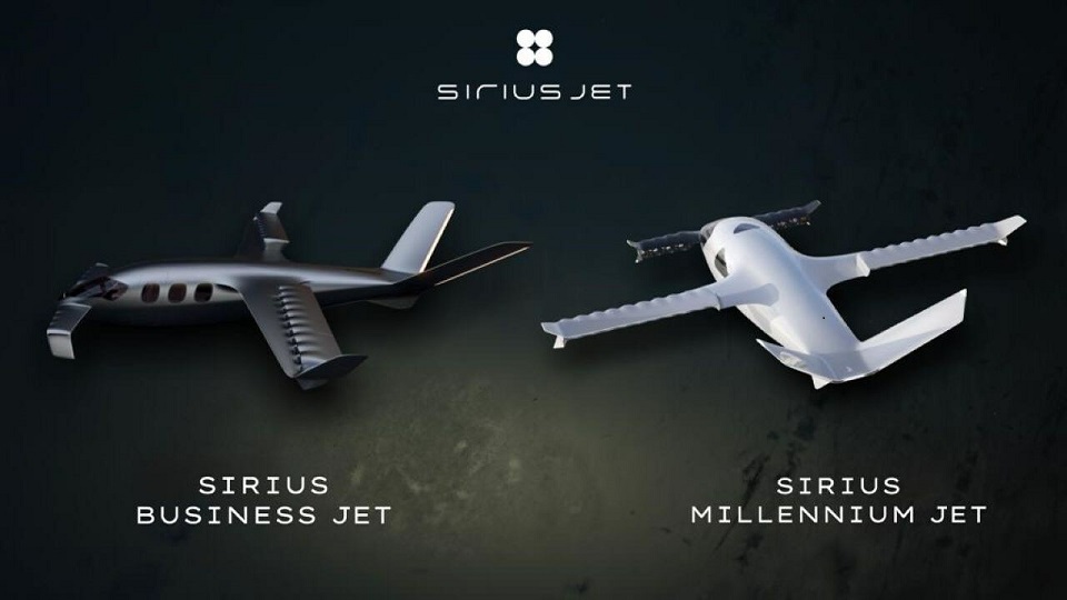 Sirius Aviation Unveils World's First Hydrogen VTOL Aircraft
