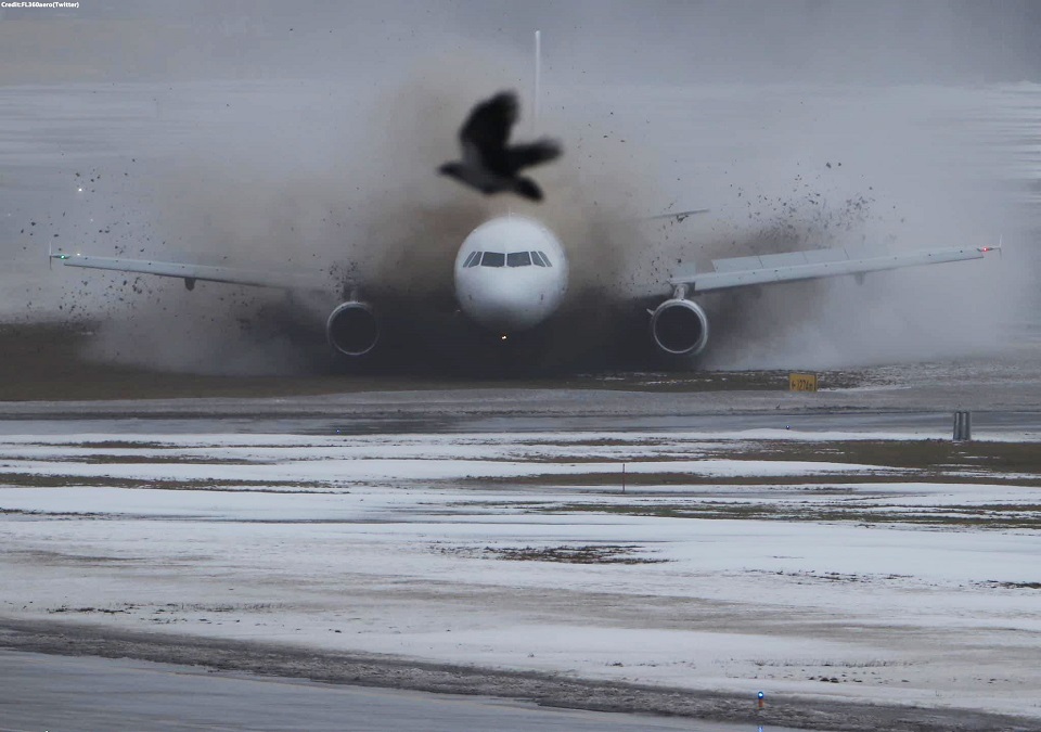 Avion Express A320's Safe Return Amidst Muddy Runway Challenge