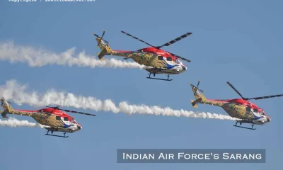 India's Sarang Helicopter to Perform Aerial Display at Singapore Airshow 2024