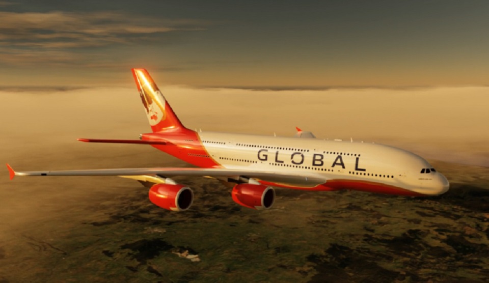 UK-based Global Airlines completes first Airbus A380 test flight
