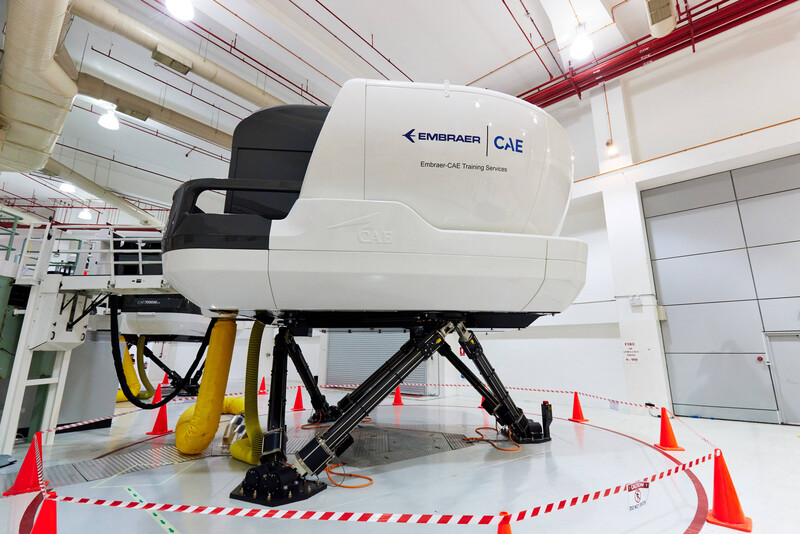 Embraer and CAE Launch First E-Jets E2 Full Flight Simulator in Singapore