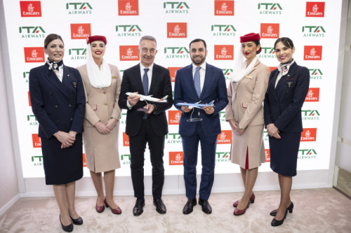 Emirates and ITA Airways Ink MoU, Strengthen Codeshare agreement