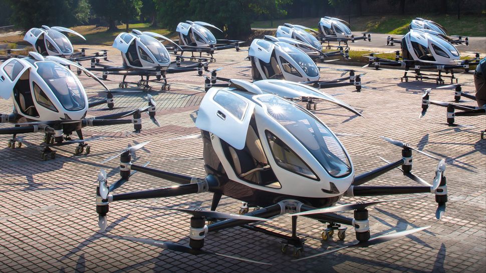 China will produce flying taxi like Mobile phones in 2025
