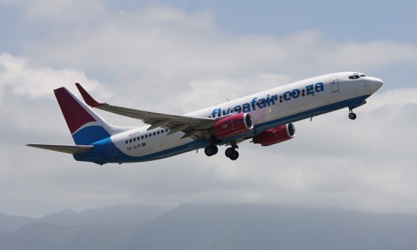 FlySafair B737 Flight Makes Emergency Landing After Losing Wheel During Takeoff