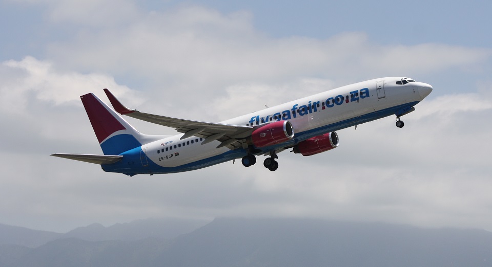 FlySafair B737 Flight Makes Emergency Landing After Losing Wheel During Takeoff