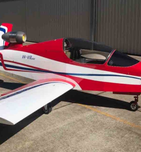 A retired dentist built his homemade jet aircraft using a plane kit purchased online.