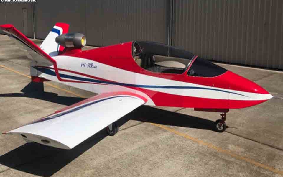 A retired dentist built his homemade jet aircraft using a plane kit purchased online.