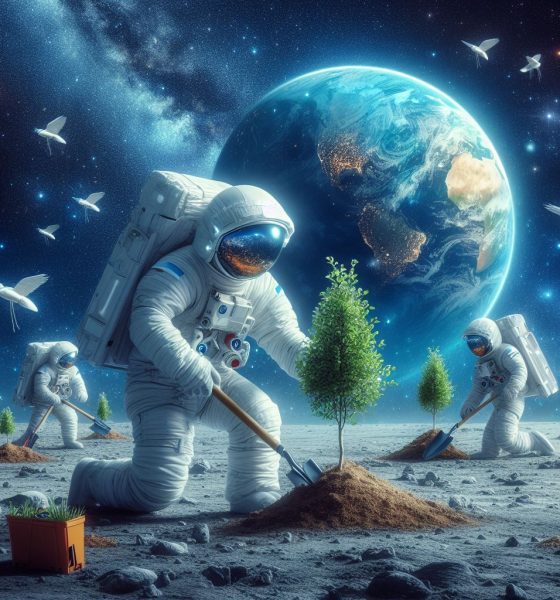 NASA's Ambitious Plan to plant trees in moon