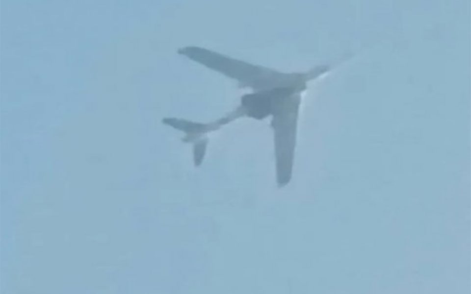 Spotted: Chinese H-6 Bomber Carrying Supersonic WZ-8 Drone