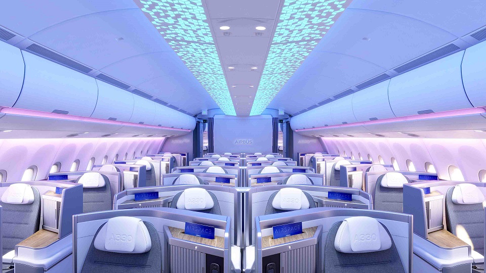 Airbus Unveils New Airspace Interior & EDW Options for A330neo