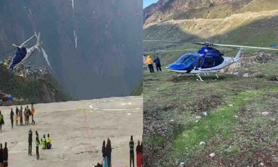 Pilot's Miraculous Escape: Helicopter Spins Mid-Air During Kedarnath Landing