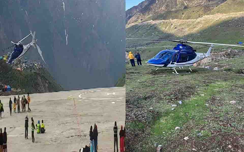 Pilot's Miraculous Escape: Helicopter Spins Mid-Air During Kedarnath Landing