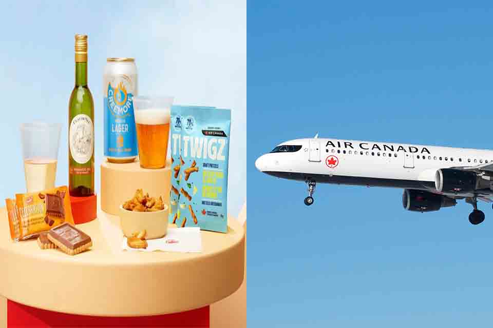 Air Canada Introduces Free Beer and Wine Service Across Canada and the U.S.