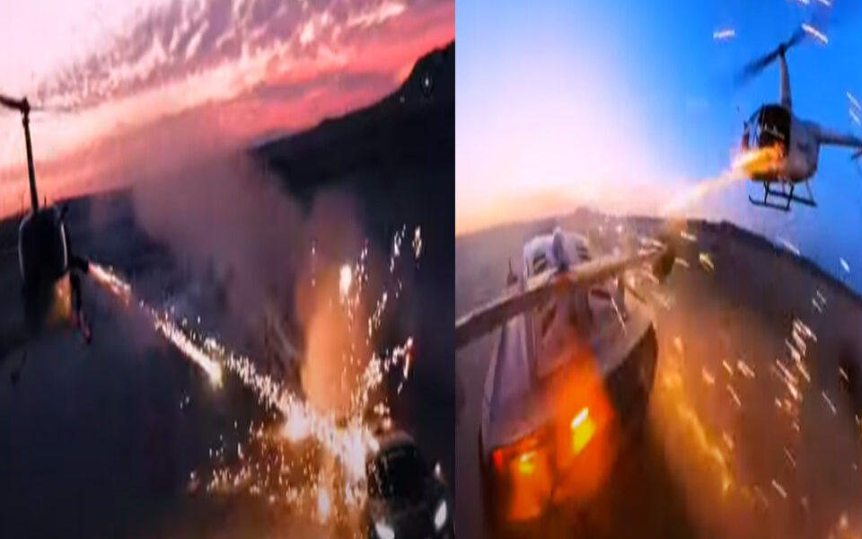 Federal Charges for YouTuber After Helicopter Fireworks Stunt Hits Lamborghini