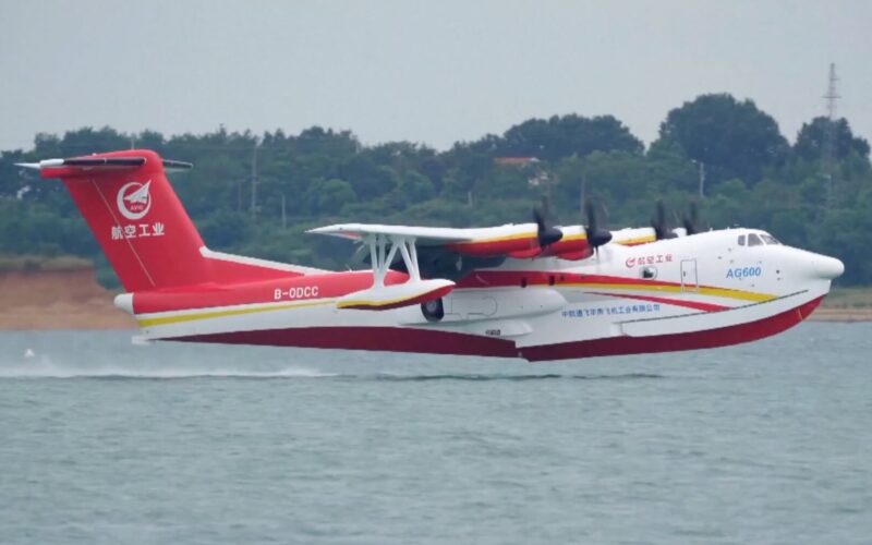 China's AVIC AG600 Amphibious Aircraft Begins Mass Production