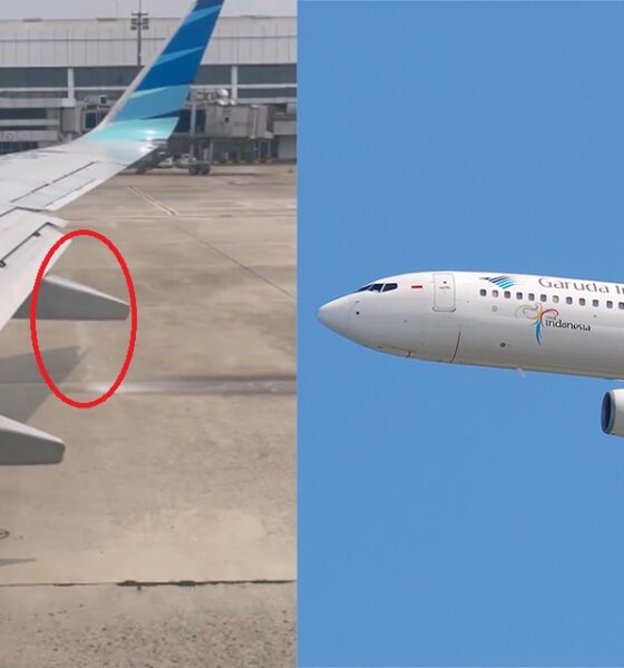 Garuda Indonesia B737 Flight Grounded After Fuel Leak Discovered During Takeoff