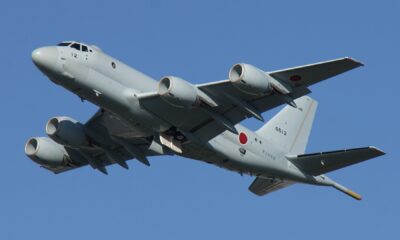 Japan Unveils Electronic Warfare Aircraft Based on Kawasaki P-1