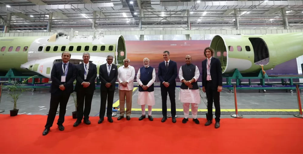 Airbus and Tata Launch C295 Assembly Line in India