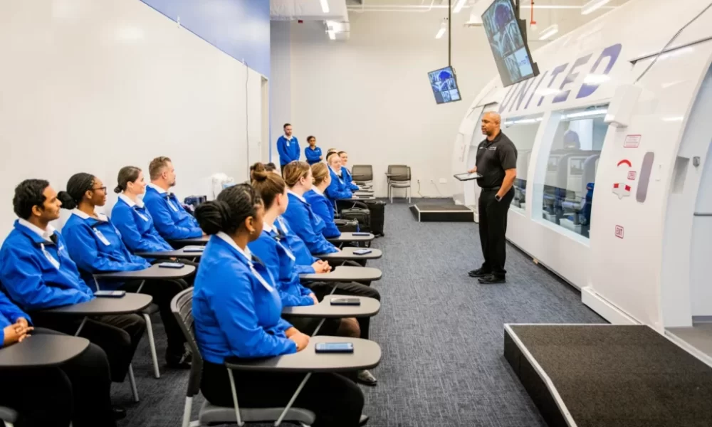 United Airlines Opens New High-Tech $16 Million Flight Attendant Training Hub