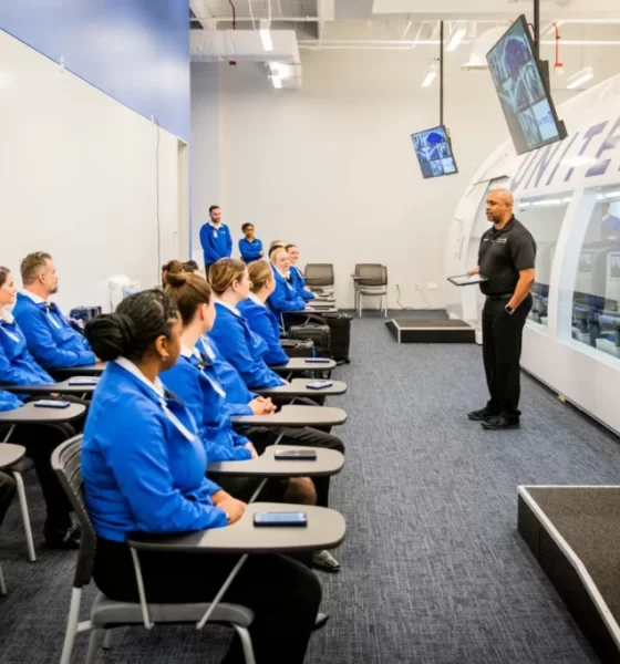 United Airlines Opens New High-Tech $16 Million Flight Attendant Training Hub