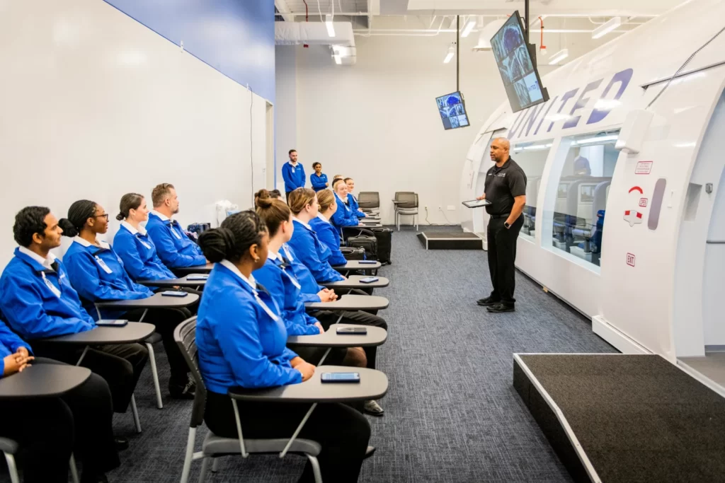United Airlines Opens New High-Tech $16 Million Flight Attendant Training Hub